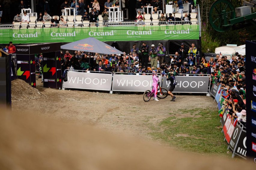 world cup dh andorra 2025 - tahnee seagrave arrivo