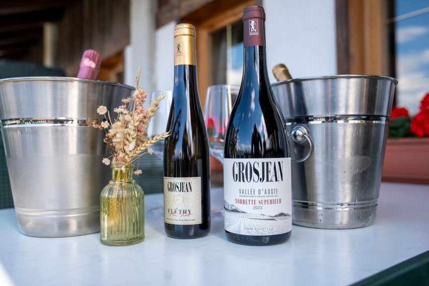 Experience Pila Bikeland - degustazione vini Grosjean da Bar Ristorante Yeti
