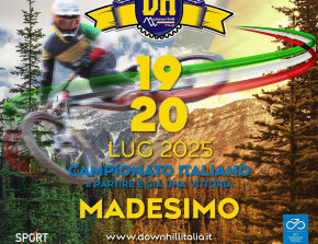 campionato italiano dh 2025 madesimo - locandina
