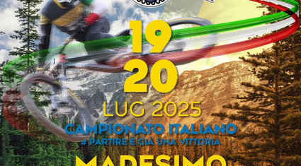 campionato italiano dh 2025 madesimo - locandina