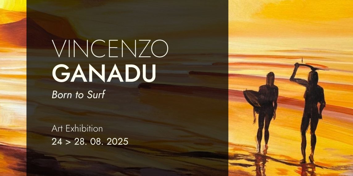 Born to surf, l’arte di Vincenzo Ganadu in mostra a Gaeta