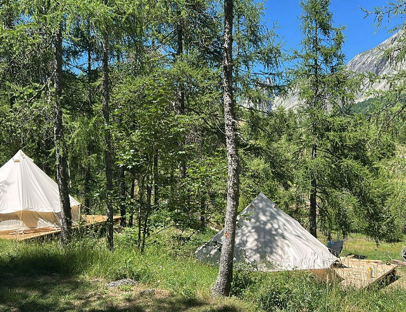 Glamping d’autore in Val Maira: tende Nordisk alla Locanda Mistral