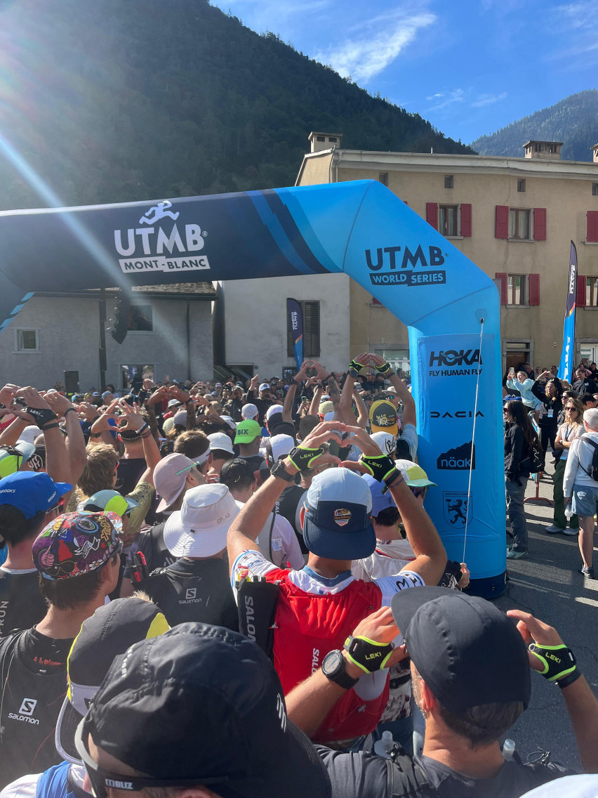 Paolo Dellavesa CIMALP MCC dell'UTMB Mont-Blanc