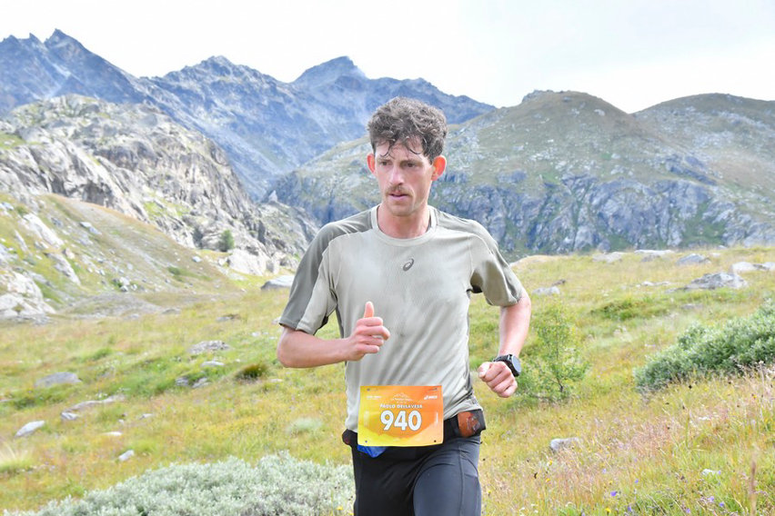 Paolo Dellavesa La Thuile Trail con ASICS