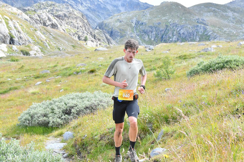 Paolo Dellavesa La Thuile Trail con ASICS