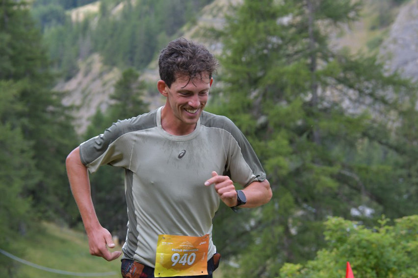 Paolo Dellavesa La Thuile Trail con ASICS