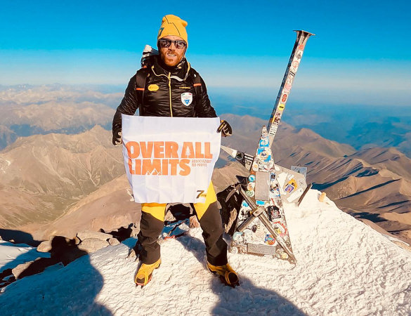 Andrea Lanfri conquista il Monte Elbrus: la sesta vetta del progetto Seven Summits