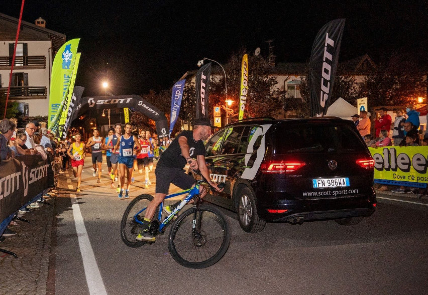 Il vulcanico Mario Poletti, ideatore della Yankee Run di Colere
