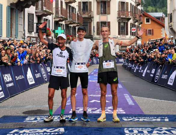 HOKA UTMB Mont-Blanc, Christian Minoggio, Team KAILAS, entra nella leggenda