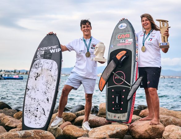 Wingfoil racing Sardegna, Spanu e Ghio
