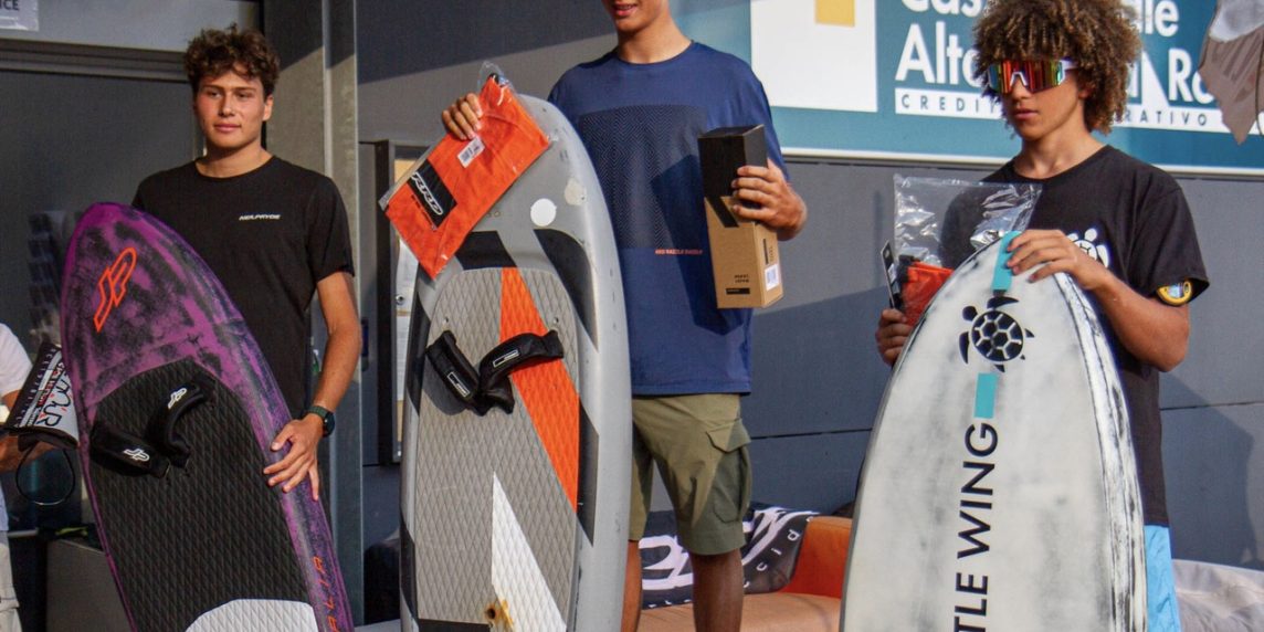 Alessandro José Tomasi vince la One Hour Wingfoil 2025