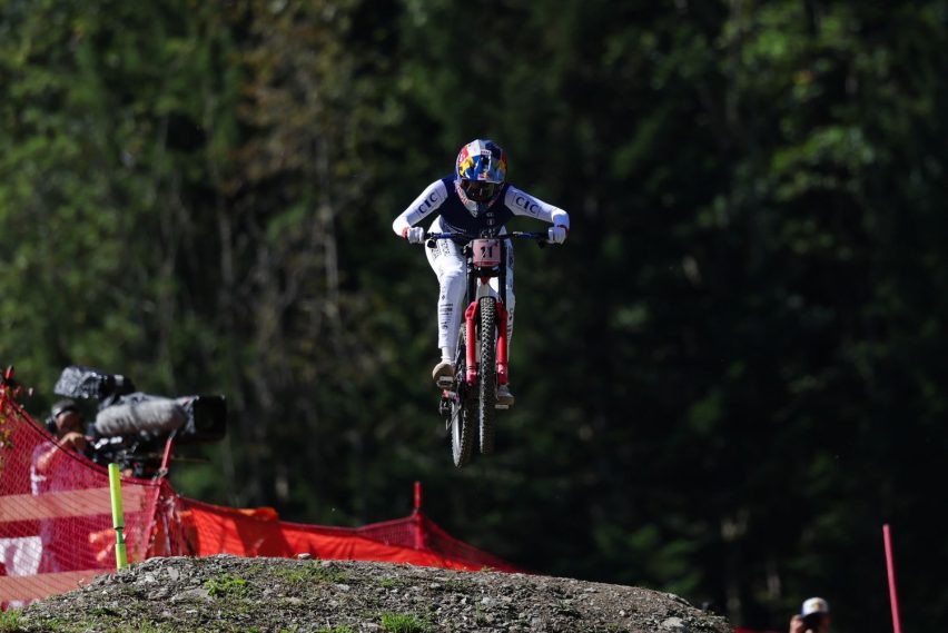 mondiali dh 2025 champery - gara Nicole