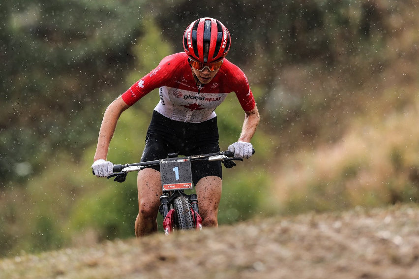 mondiali mtb xc short track 2025 risultati - holmgren gara