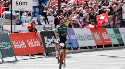 mondiali mtb 2025 - xco elite men - hatherly - cover