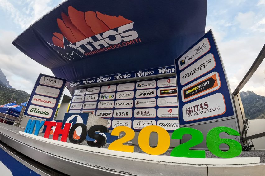 Mythos Primiero Dolomiti 2025 report - palco