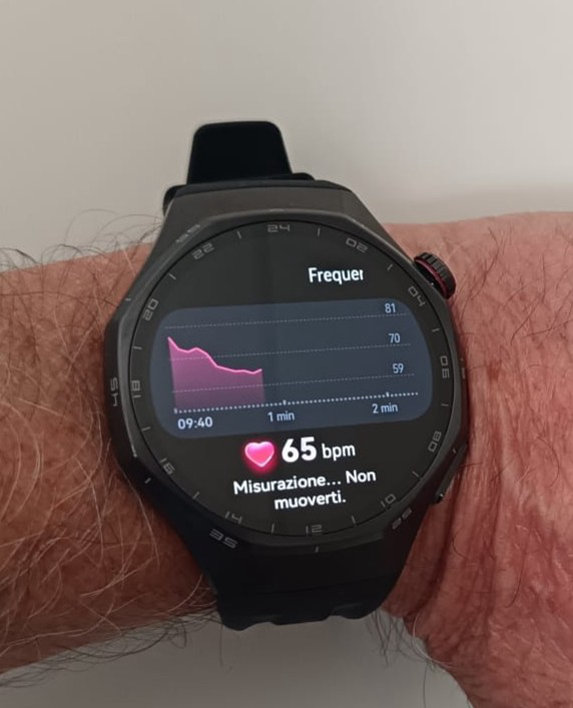 Huawei Watch GT 6 Pro 46mm. monitoraggio cardiaco