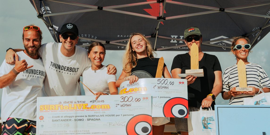 Camilla Cocco e Fabrizio Gabrielli vincono la Venere Longboard Classic 2025