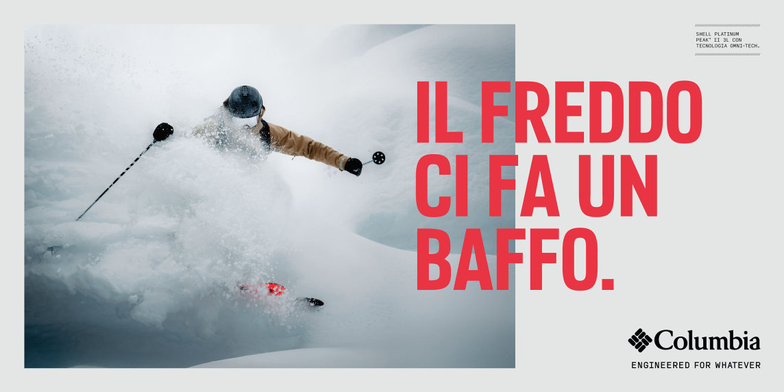 “Engineered for Whatever”: il ritorno di Columbia all’outdoor senza regole