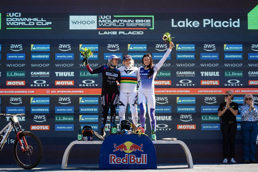 world cup dh lake placid 2025 - podio elite women