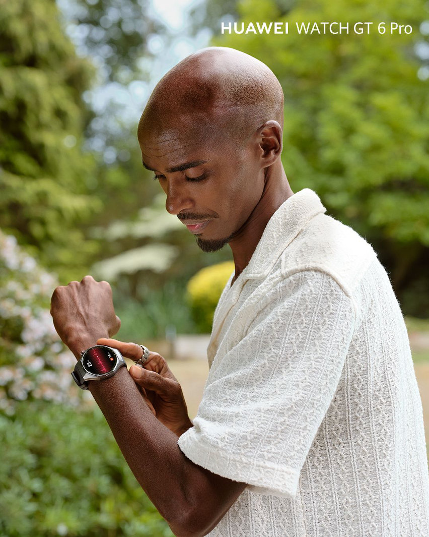 Mo Farah Huawei