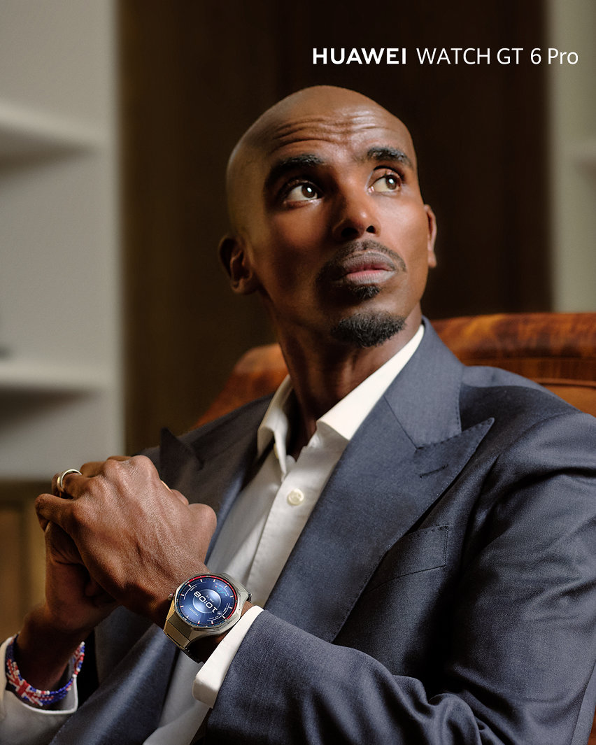 Mo Farah Huawei