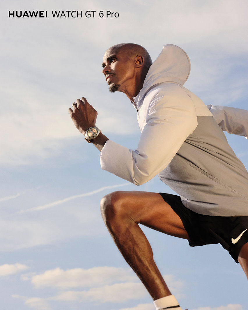 Mo Farah Huawei