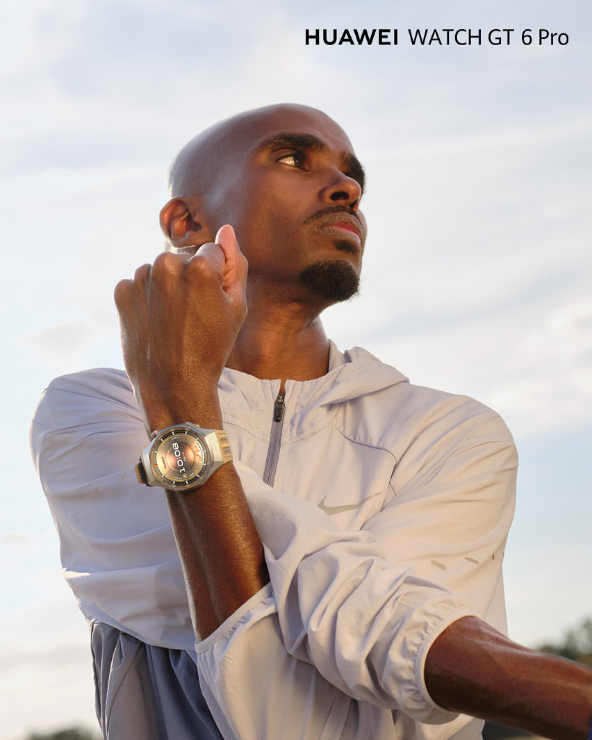Mo Farah Huawei