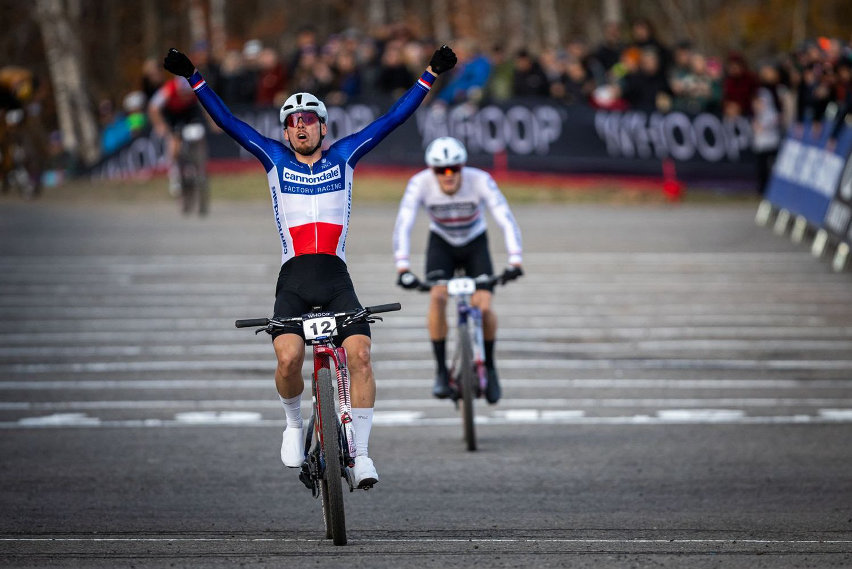 world cup xcc mont-sainte anne 2025 - martin arrivo