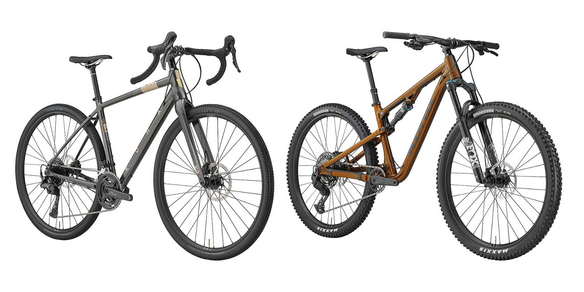 Kona Hei Hei e Libre in alluminio: Trail e Gravel accessibili