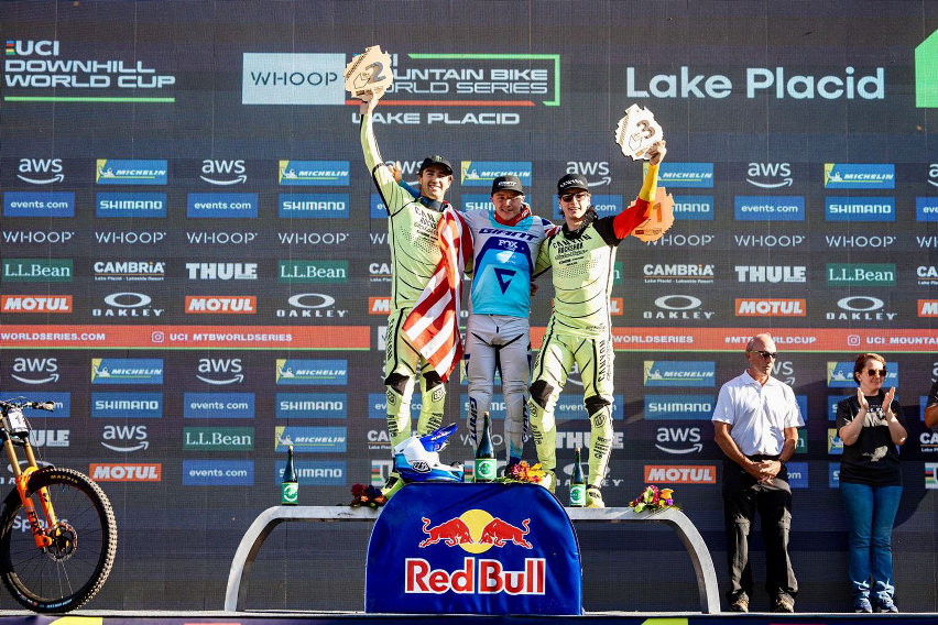 world cup dh lake placid 2025 - podio elite men