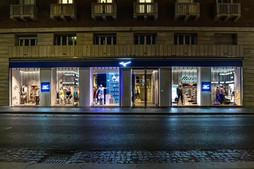 Mizuno flagship store roma
