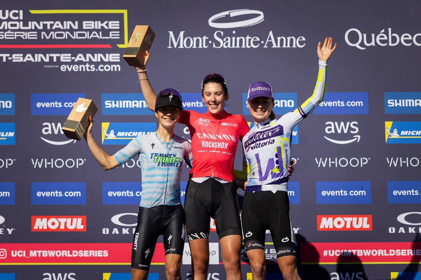 world cup xco 2025 u23 women - podio