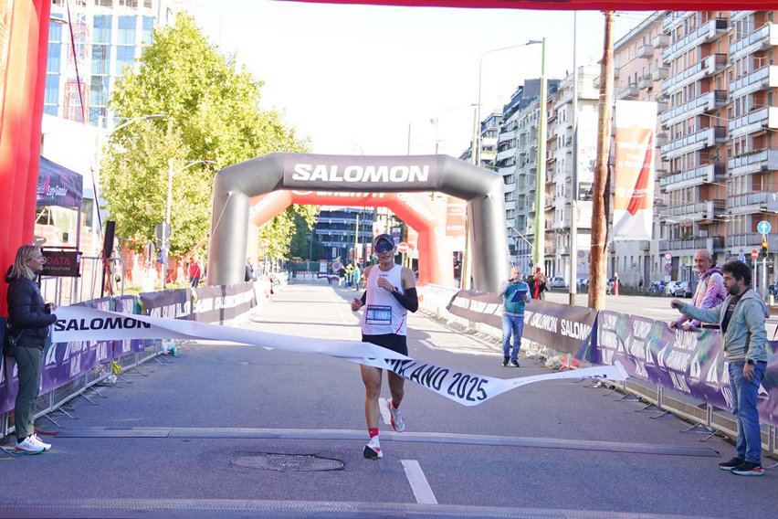 Salomon Running Milano podio maschile 20k