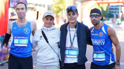 Salomon Running Milano podio maschile 20k