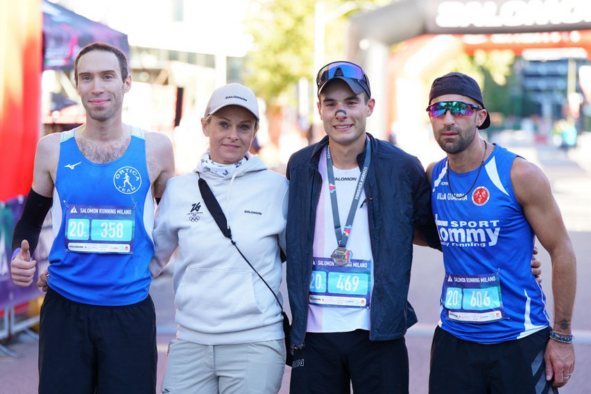 Salomon Running Milano podio maschile 20k
