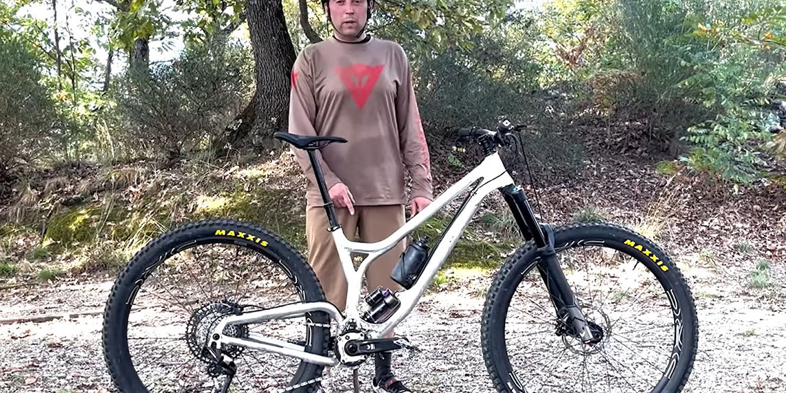 Ancillotti prototipo Trail Bike: innovazione Made in Italy con Pull Shock