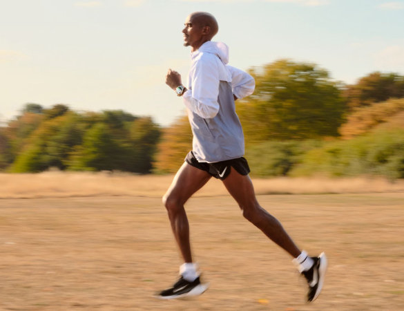 Mo Farah Huawei