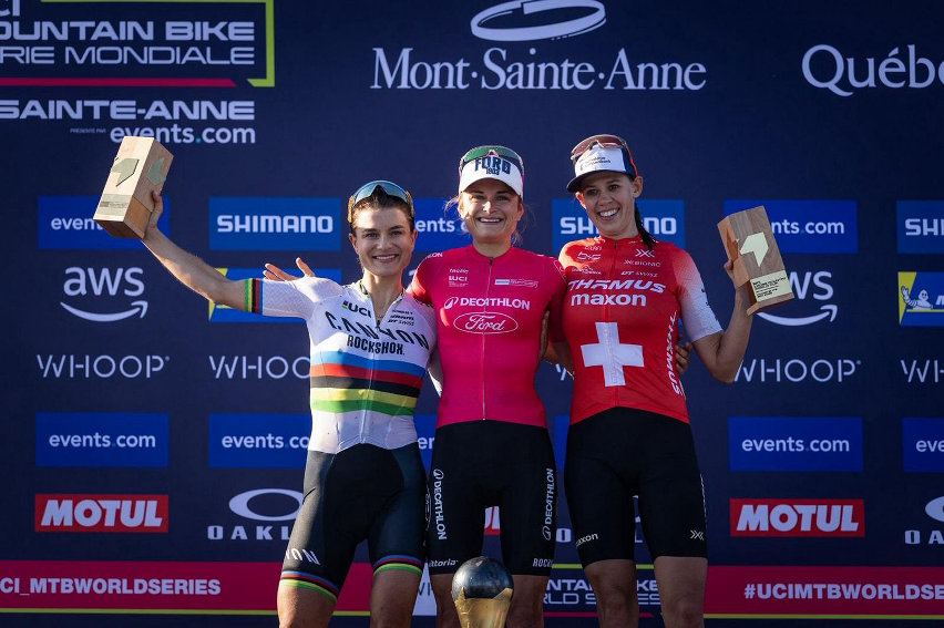 world cup xco 2025 elite women - podio