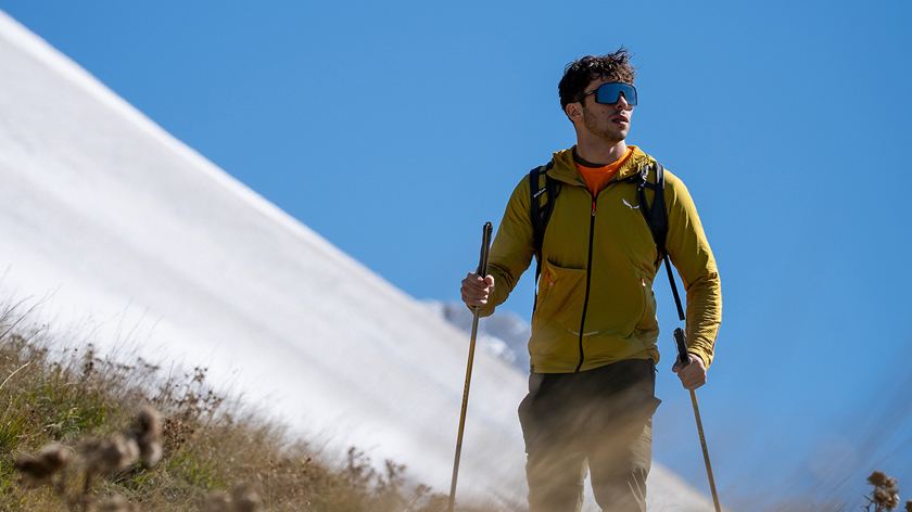 Sibillini Mountains. We did it with Salewa Pedroc