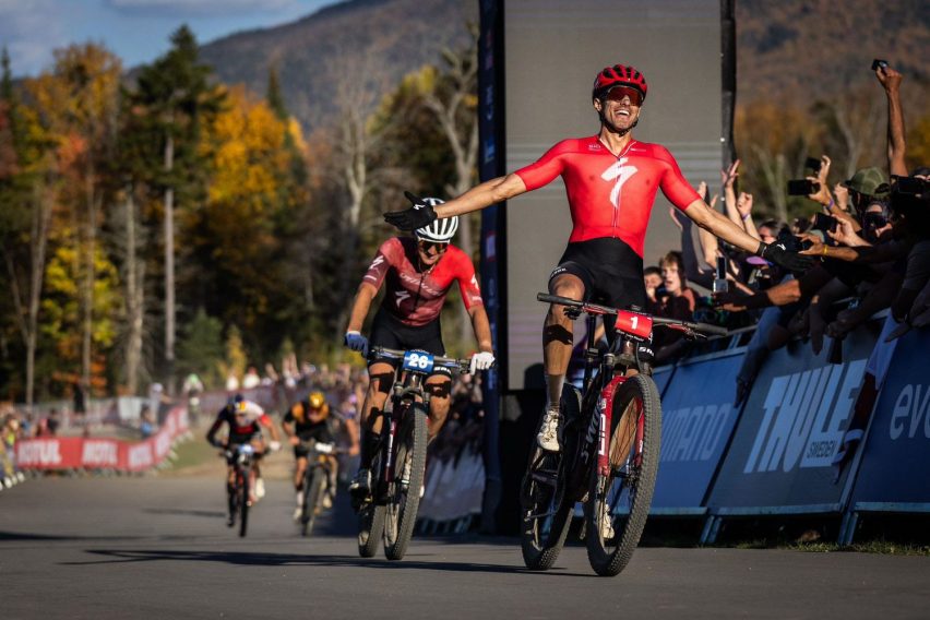 world cup xco lake placid 2025 - Blevins arrivo