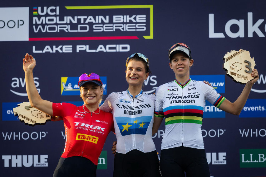 world cup xcc lake placid 2025 - podio elite women