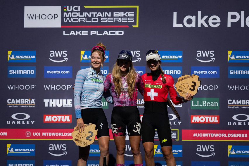 world cup xcc lake placid 2025 - podio u23 women