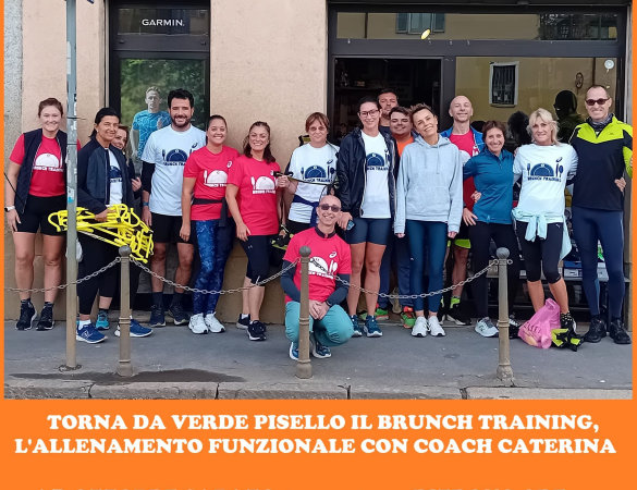 Brunch Training: riparte il Sabato di corsa con Verde Pisello a Milano