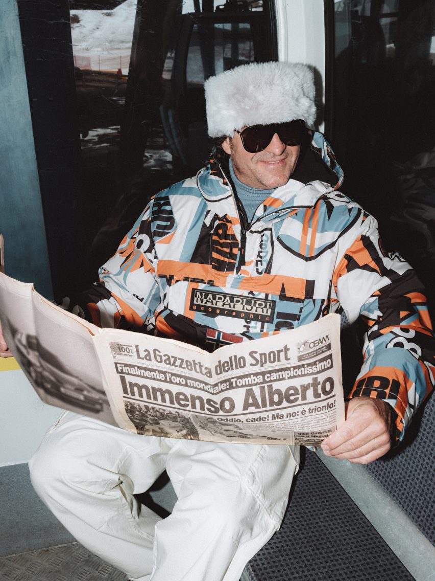Alberto Tomba - Napapijri FW25