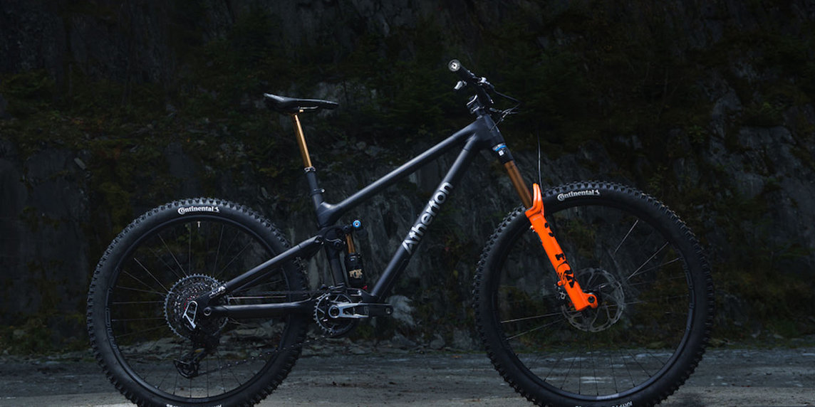 Atherton A.150M, Enduro mullet da 150 mm in carbonio e titanio