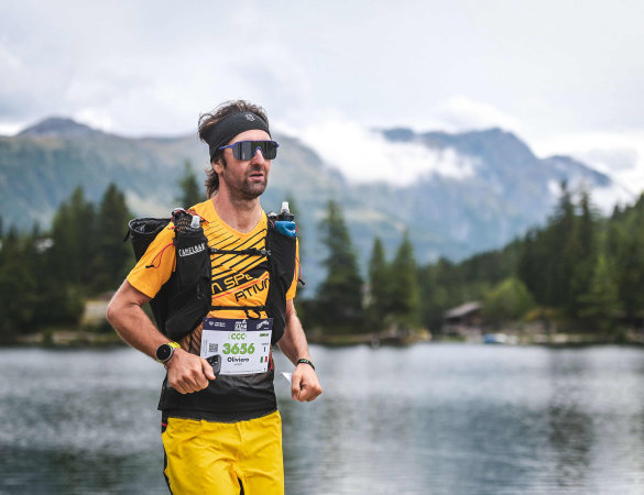 CCC, Oliviero Alotto alla 100k dell’UTMB Mont-Blanc