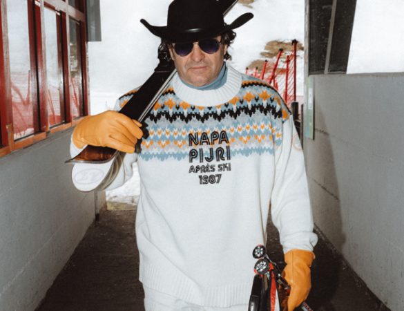 Alberto Tomba, di nuovo protagonista, con Napapijri