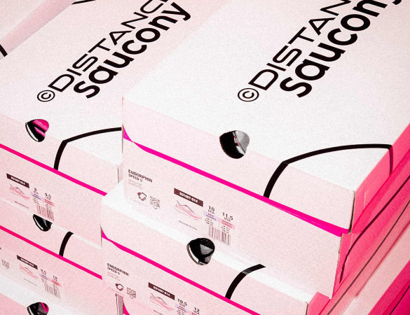 Saucony x Distance: quando correre diventa arte