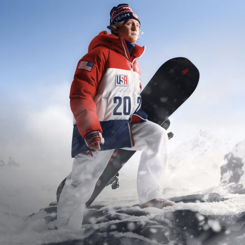 Piumino Team USA per la cerimonia di chiusura / Credit: Ralph Laure