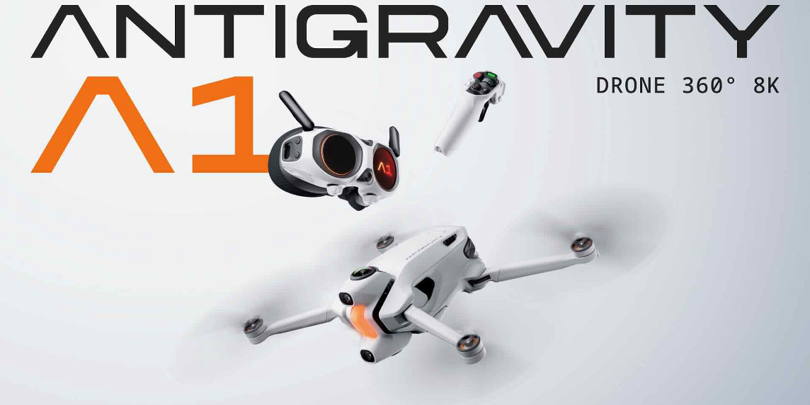 Antigravity A1, il primo drone 8K a 360°